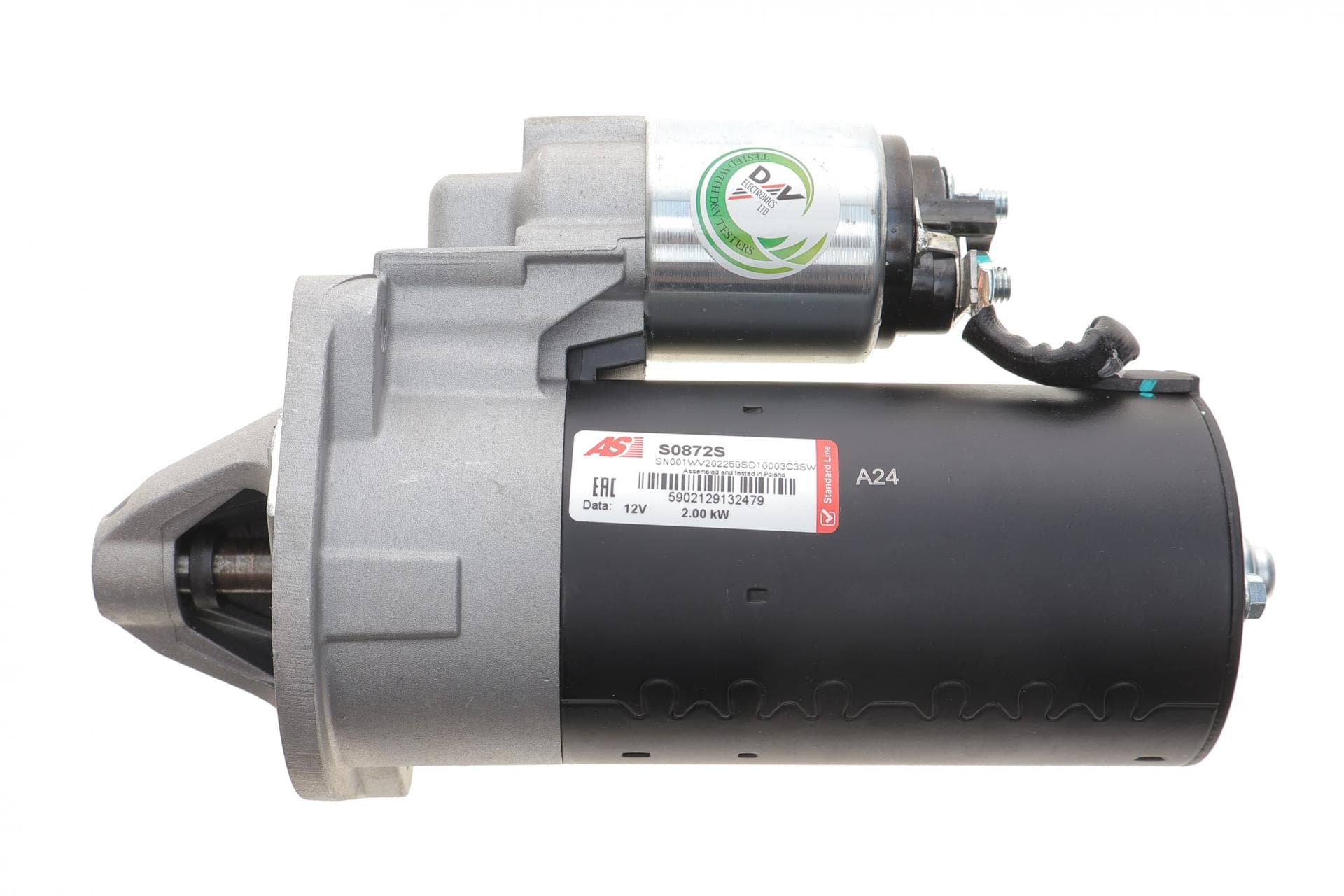 Стартер Ford Focus/Galaxy/Mondeo 1.8 TDCi 05-15 (12V/2kw) (z=9)