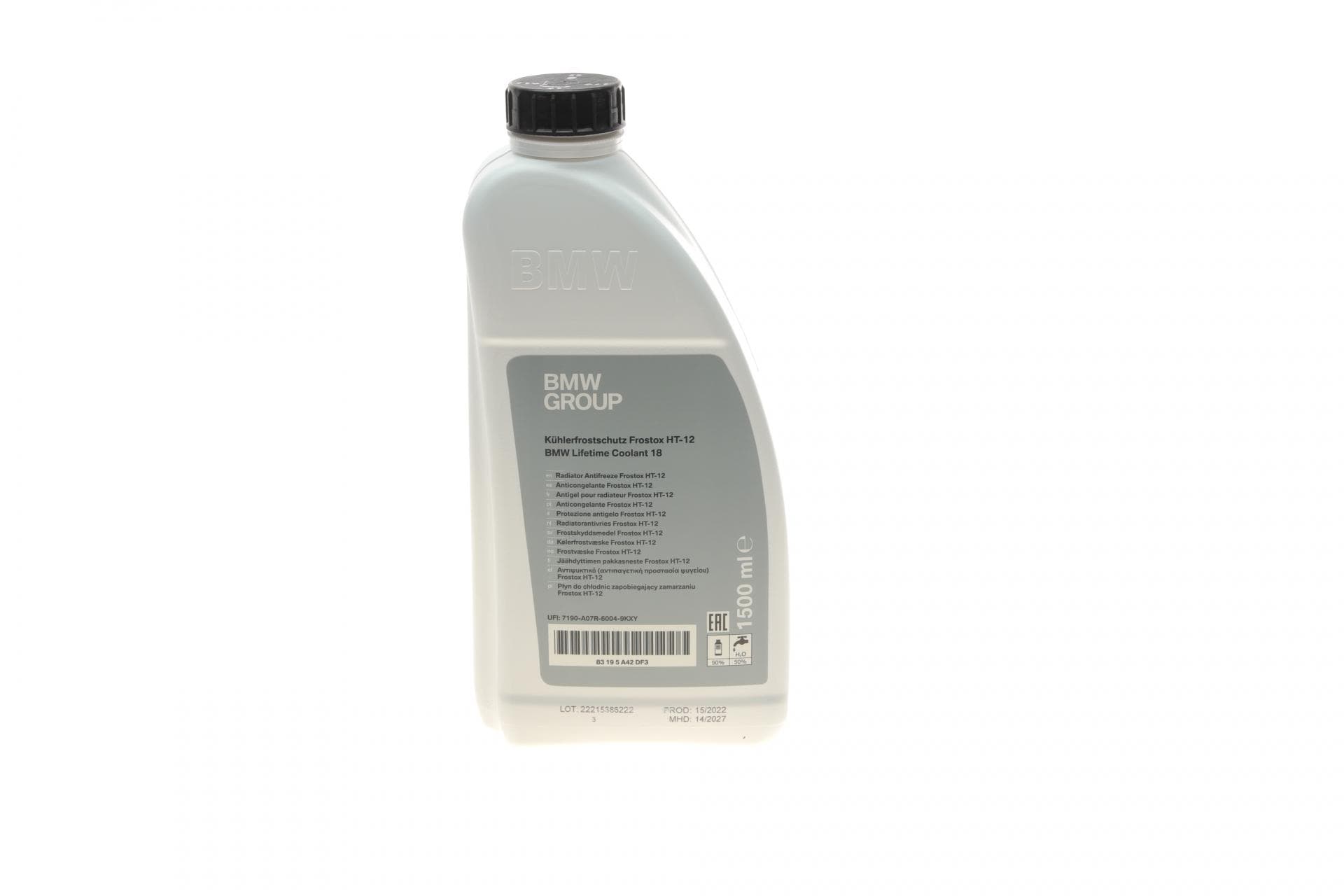 Антифриз (зелений) (1.5L) (-40°C) Frostox HT-12 (для G-series)