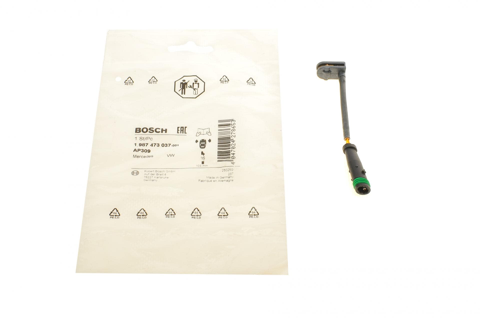 Датчик зносу гальмівних колодок MB BM164/BM463/BM639/T211/W164/W21