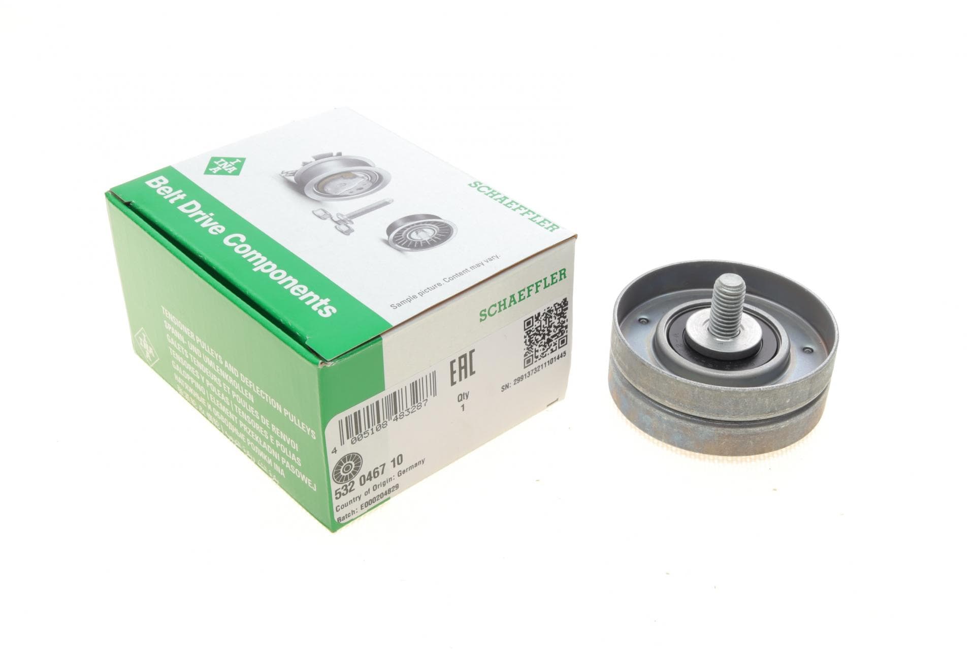 Ролик генератора Jeep Cherokee 2.5/2.8 CRD 01- (паразитний) (70х26)