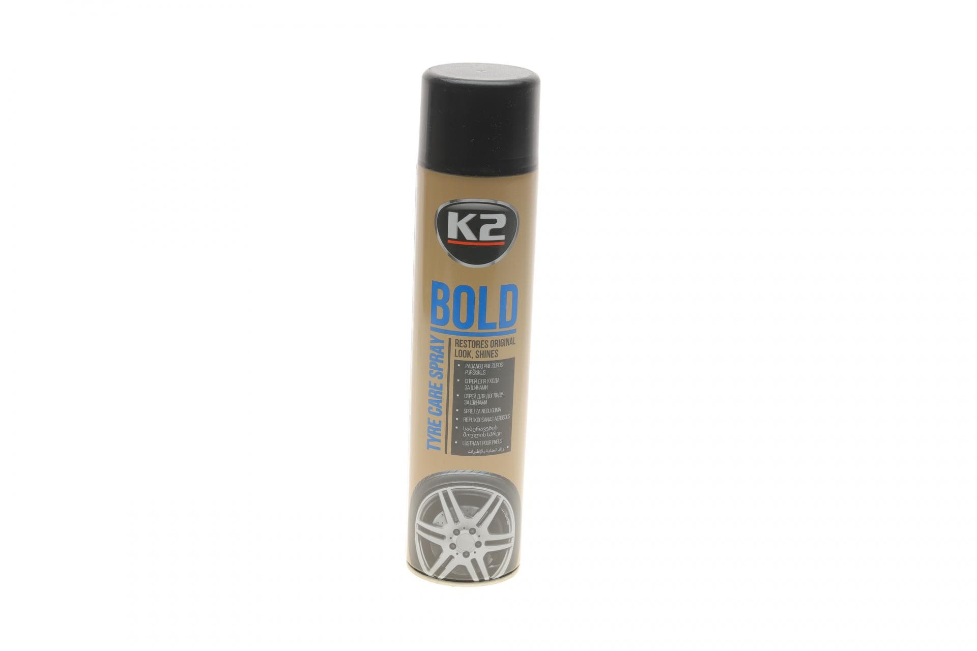 Засіб для очищення та блиску гуми Bold (600ml)