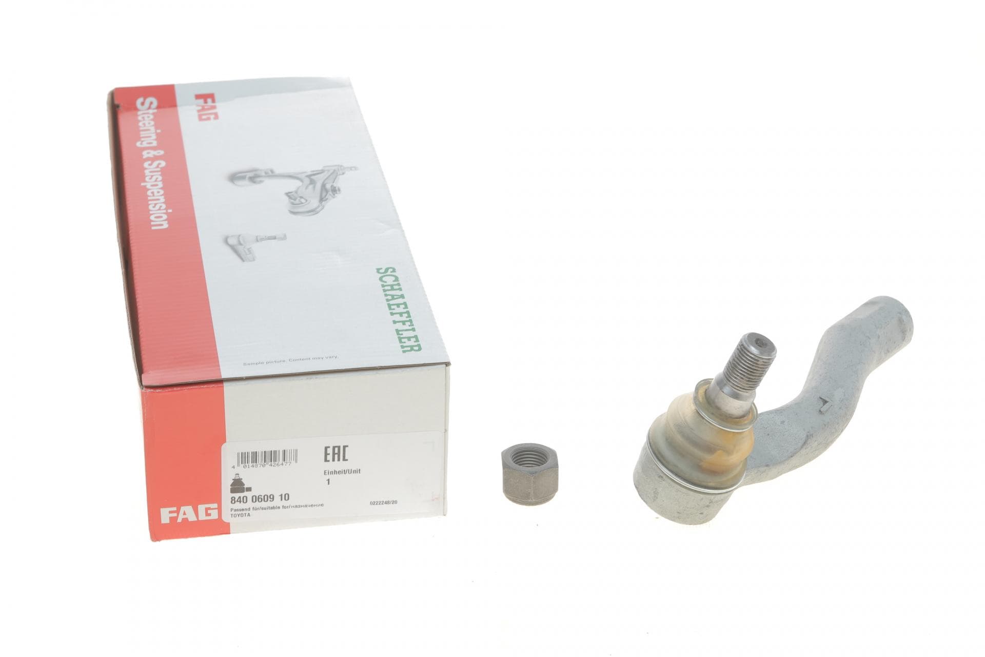 Наконечник тяги рульової (L) Toyota Land Cruiser 100 98-07