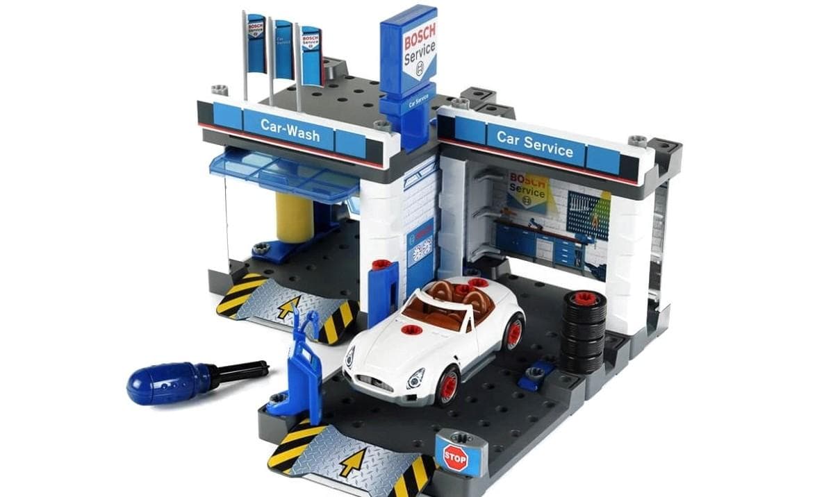 Іграшкова станція технічного обслуговування з автомийкою Bosch Car Service