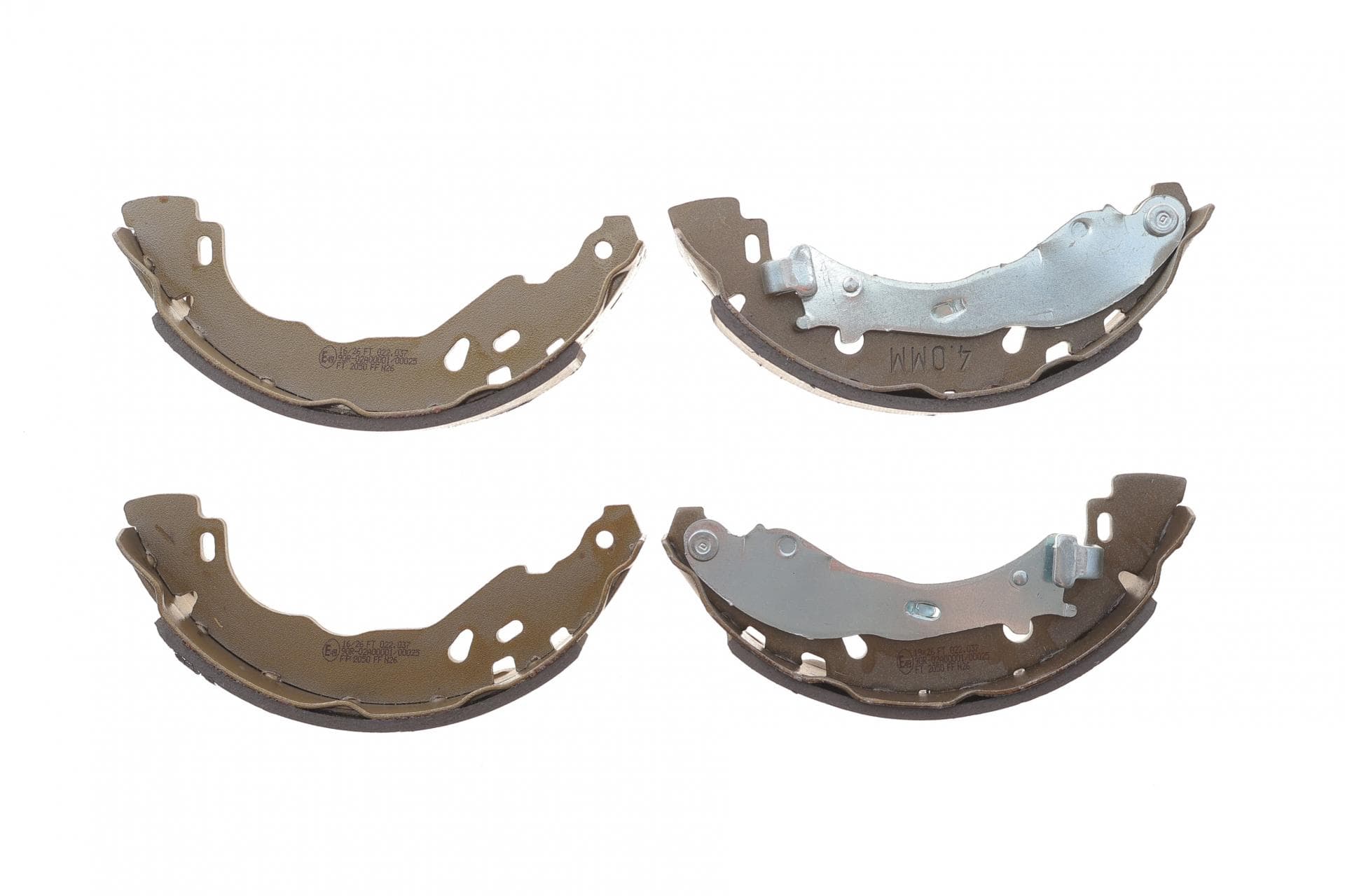 Колодки гальмівні (задні) Citroen C3/C4/Peugeot 208/301 1.0-1.6 HDi/VTi 08-/Opel Corsa F 1.2/1.5 19- (барабанні) (203.2x39)