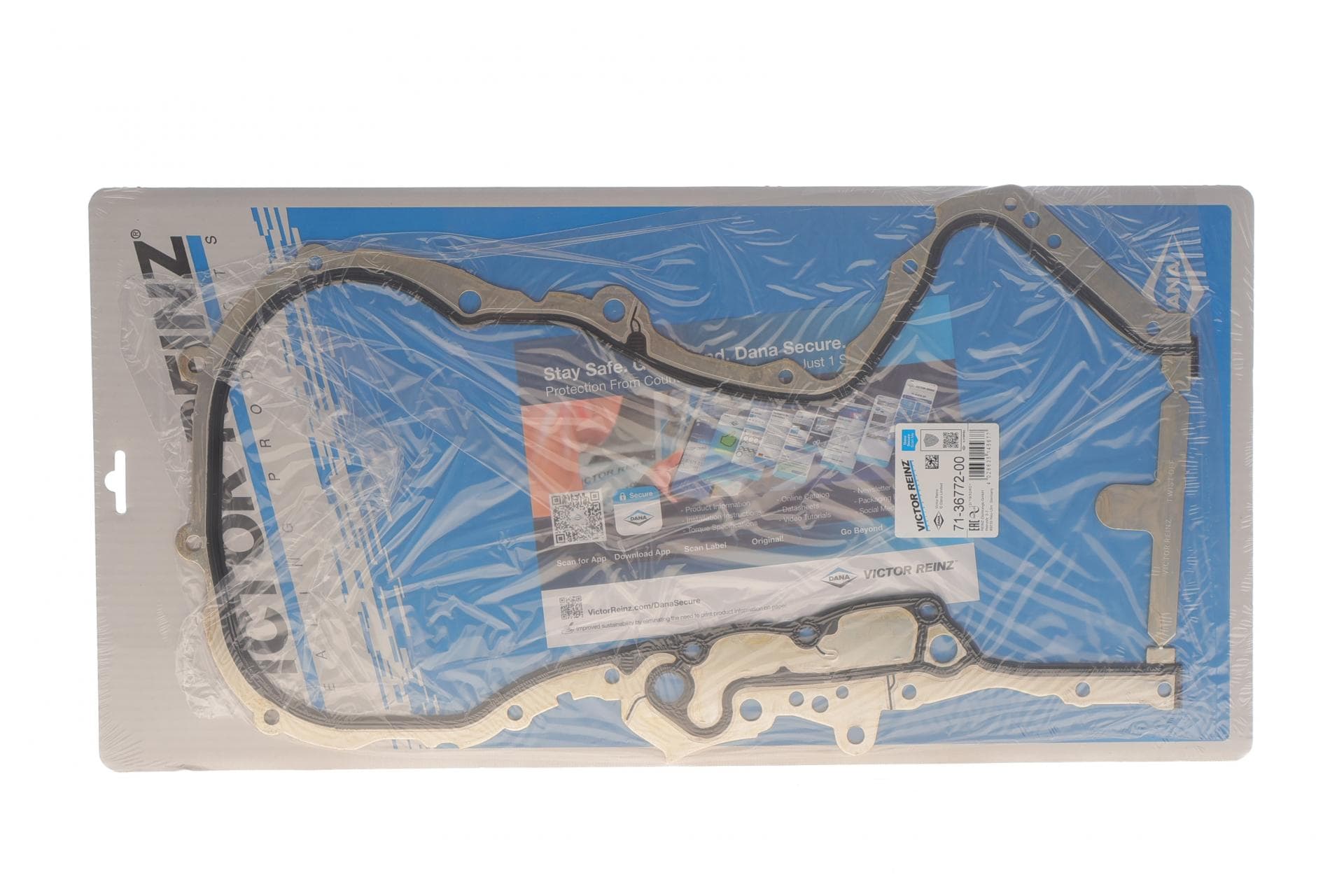 Прокладка кришки картера VW Polo 1.4-1.6 FSI 04- (передня)