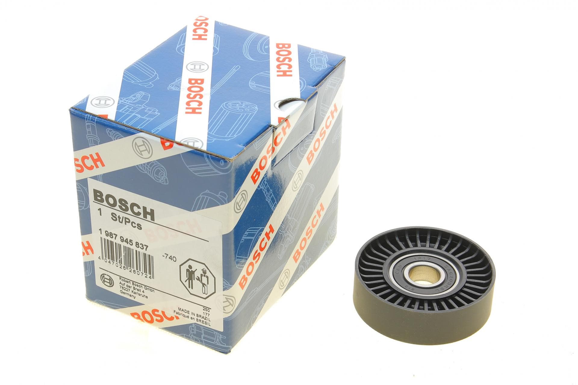 Ролик генератора MB A-class/Vaneo 1.5-2.0/1.7-2.0CDI 97-, M166/M266/OM640/OM668