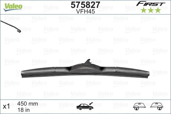 Щітка склоочисника (450 мм) Kia Ceed/Opel Insignia A 06-