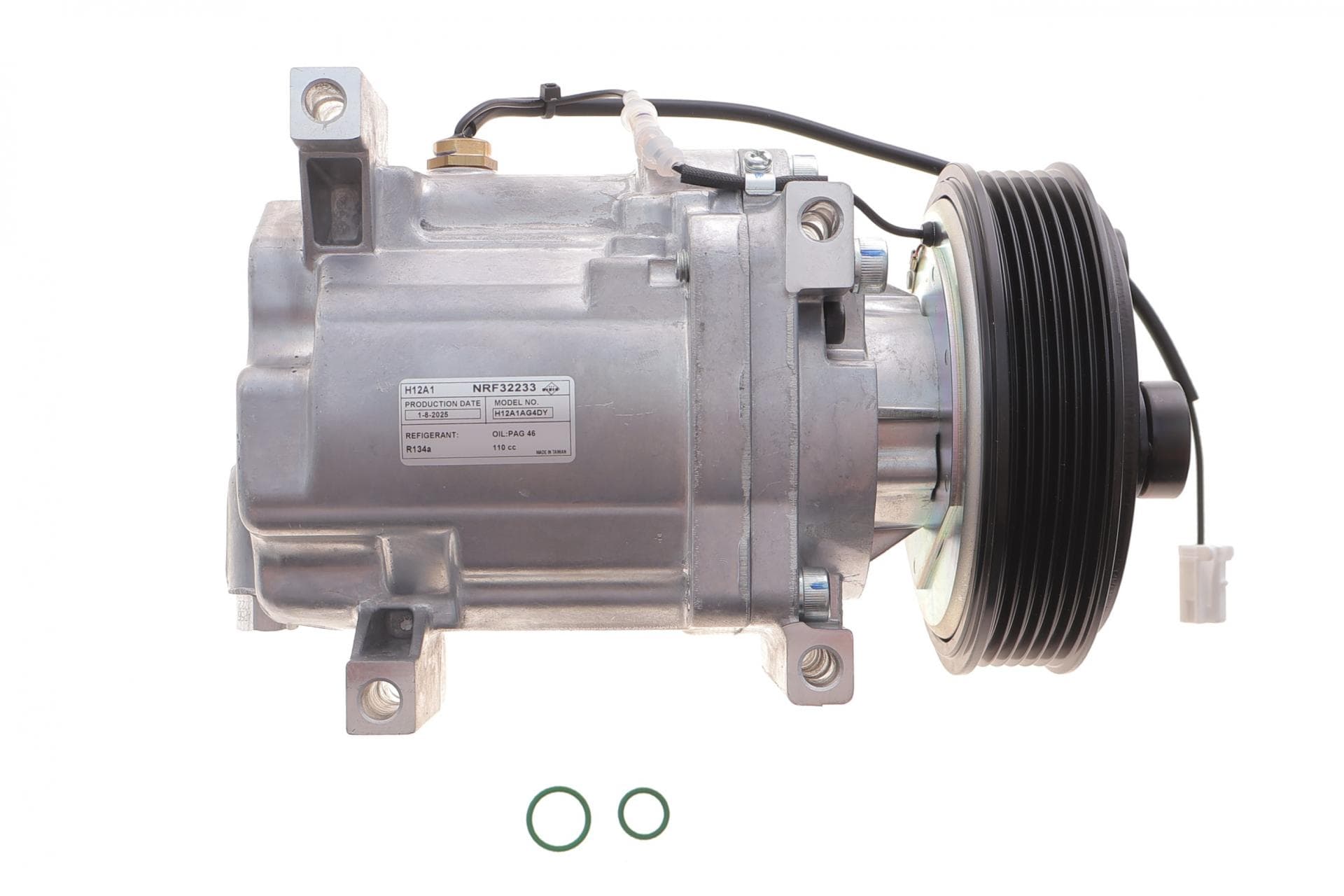 Компресор кондиціонера Mazda 3 1.3-1.6 03- (6PK/d=124mm)