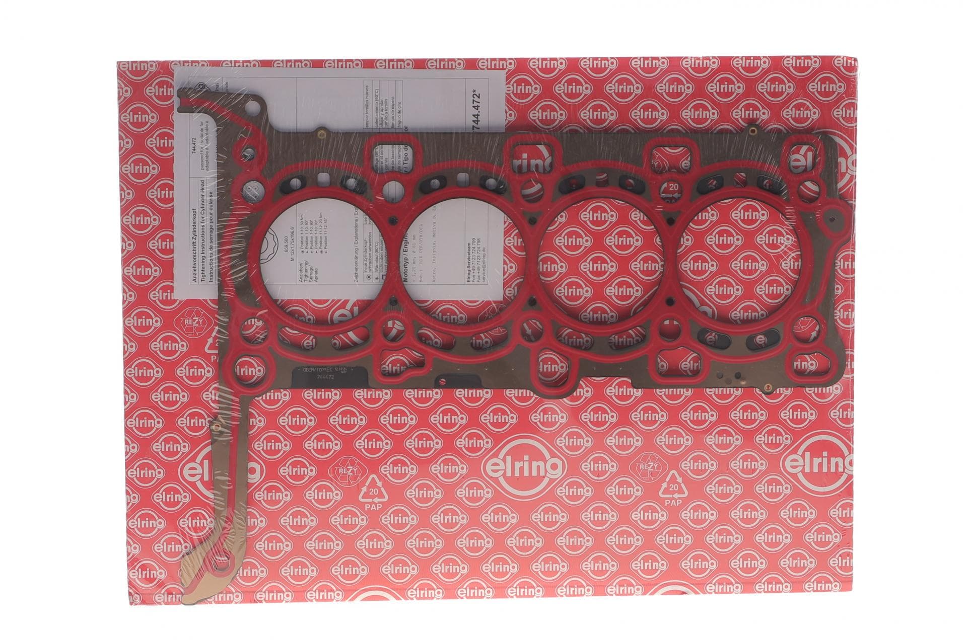 Прокладка ГБЦ Opel Astra J/K/Insignia A/Zafira 1.6 CDTi 13- (1.25mm) (Ø81.00mm)