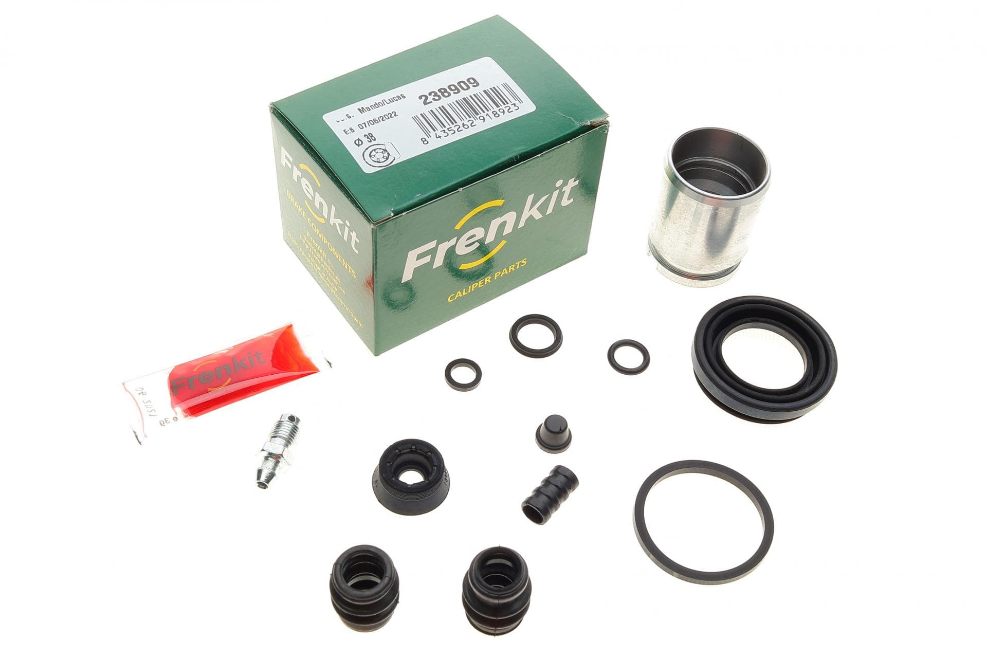 Ремкомплект супорта (заднього) Hyundai Sonata III 93-98 (d=38mm) (+поршень) (Mando)