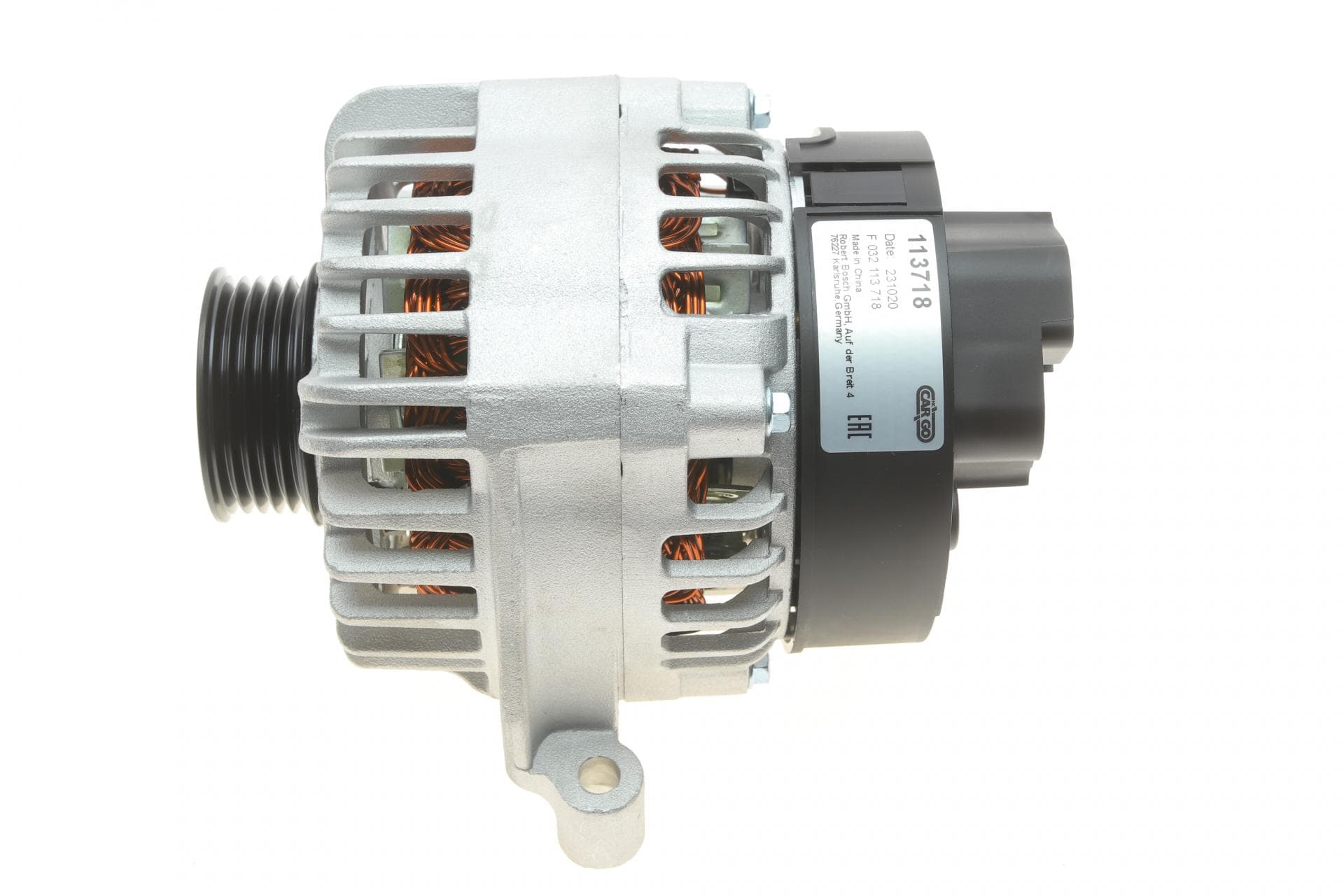 Генератор Citroen C4 2.0 16V 04-07/Fiat Fiorini/Punto 1.2/1.4 99- (14V/70A) = 113718