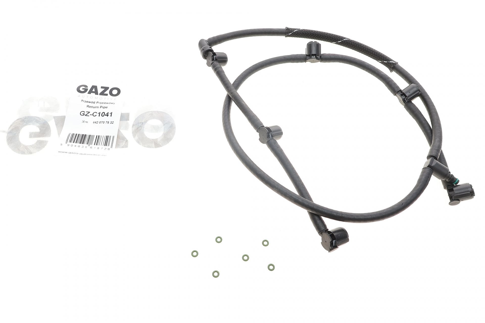 Шланг зливний MB Vito (W639)/Viano (W639) 3.0CDI 10- (к-кт)