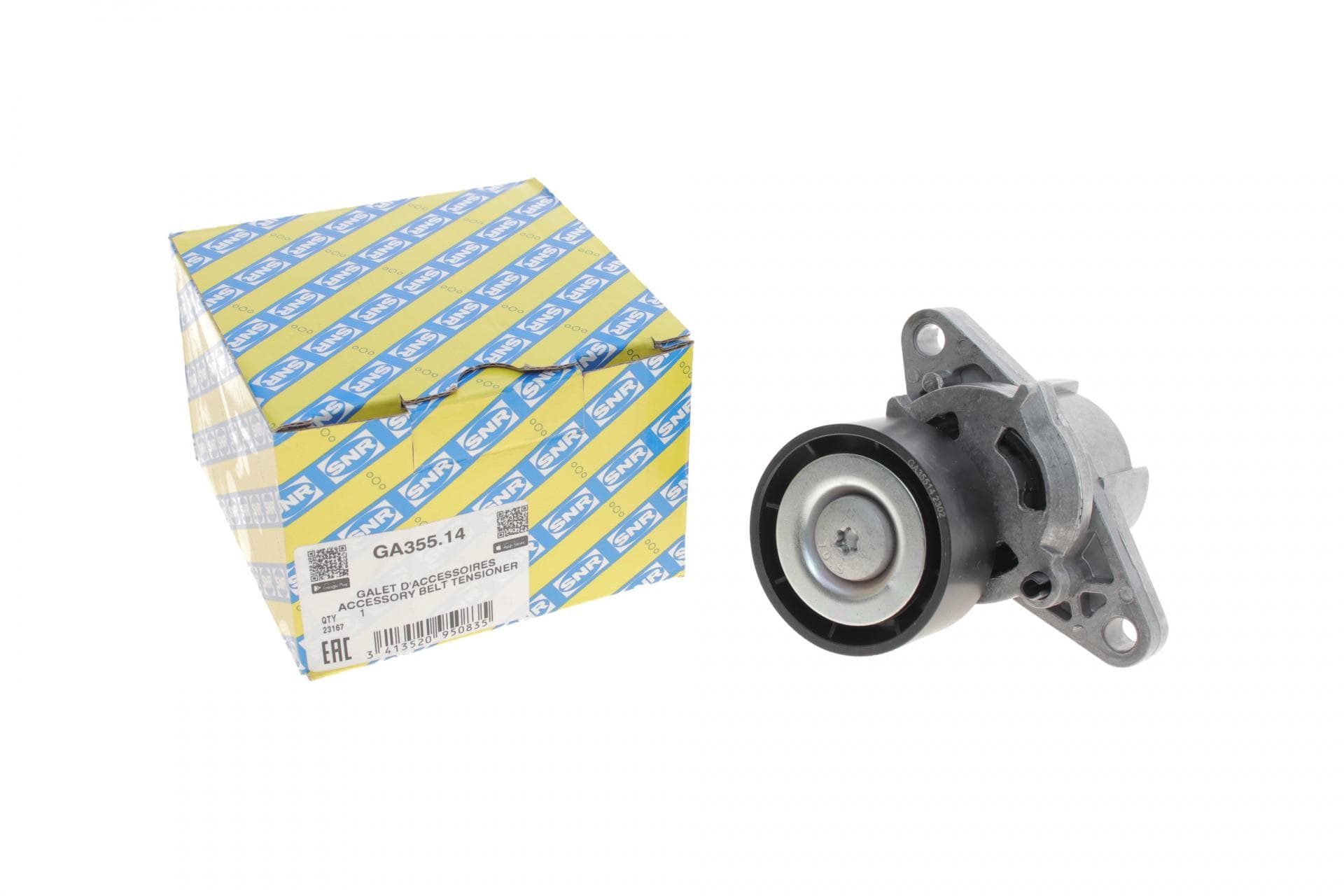 Натяжник ременя генератора Renault Kangoo 1.4/1.6i 97- (+AC)