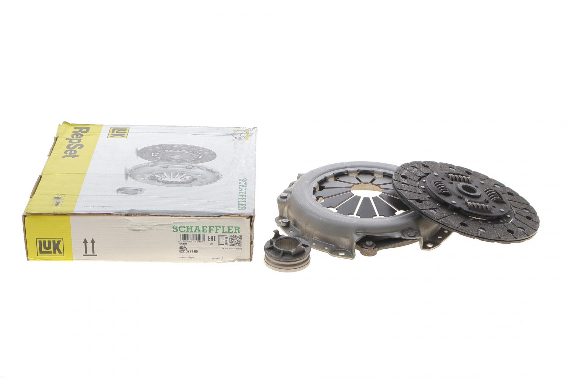 Комплект зчеплення Hyundai Accent II 1.6i 02-05, 77kw, (G4ED)
