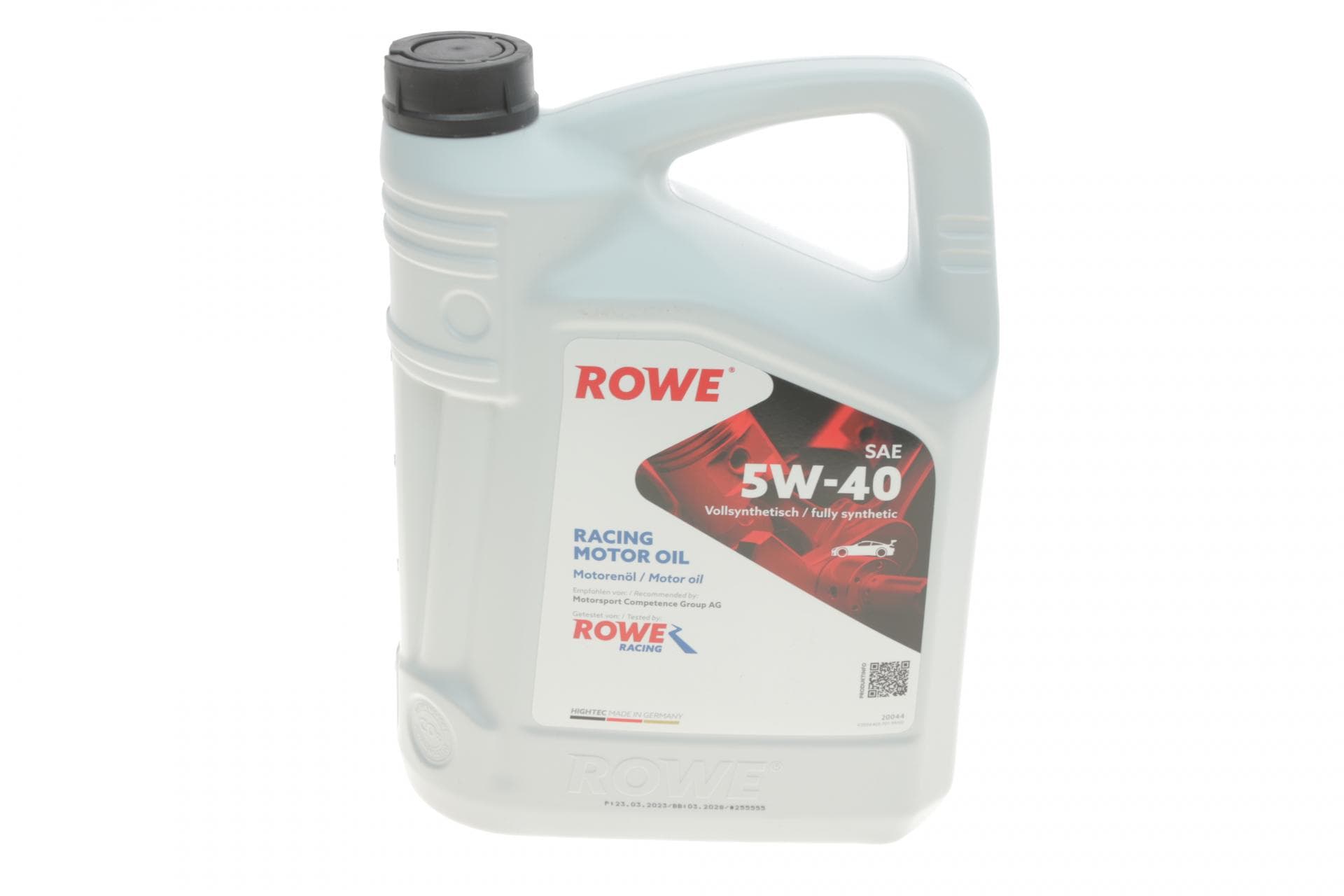 Олива 5W40 HIGHTEC RACING MOTOR OIL (5L) MULTI-ESTER TECHNOLOGY