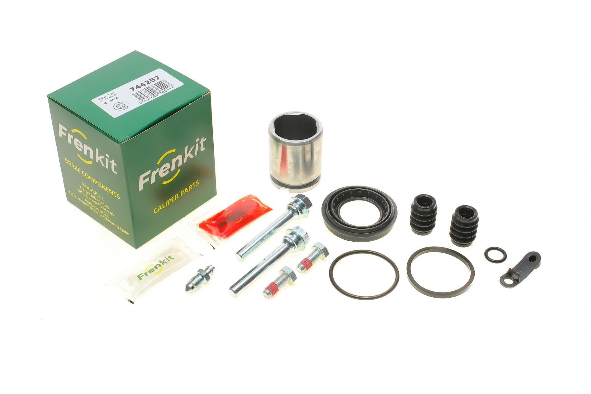 Ремкомплект супорта (заднього) BMW 5 (F10/F11)/6 (F12/F13) 10- (d=44mm) (+поршень/направляюча)(TRW)