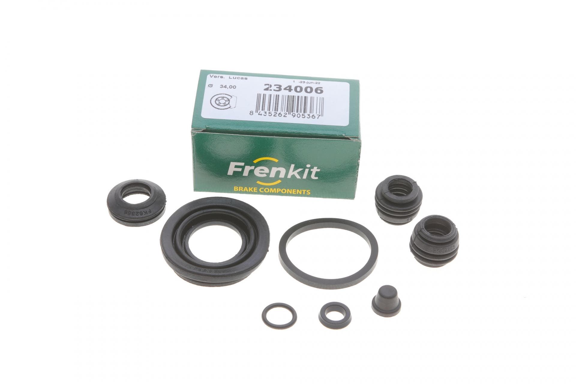 Ремкомплект супорта (заднього) Honda Accord/Civic VI/VII/VIII 90- (d=34mm) (Lucas/Nih)