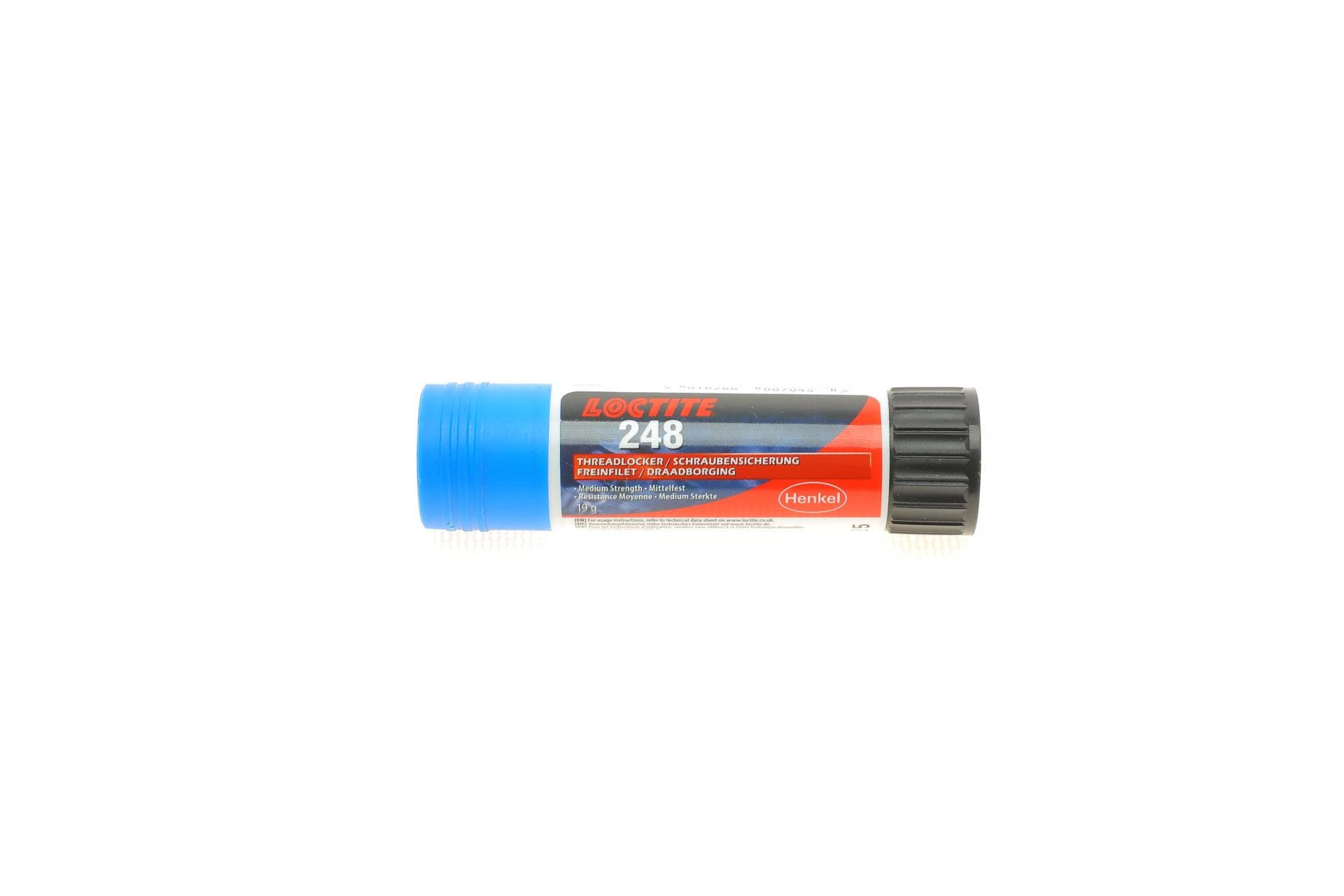 Фіксатор різьби LOCTITE 248 (синій) 19 мл EGFD (середньої фіксації) (маркер)
