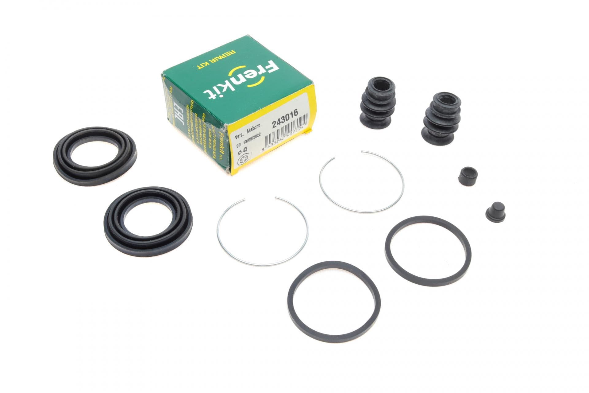 Ремкомплект супорта (переднього) Mazda B-Serie/Xedos 93-00 (d=43mm) (Akebono)