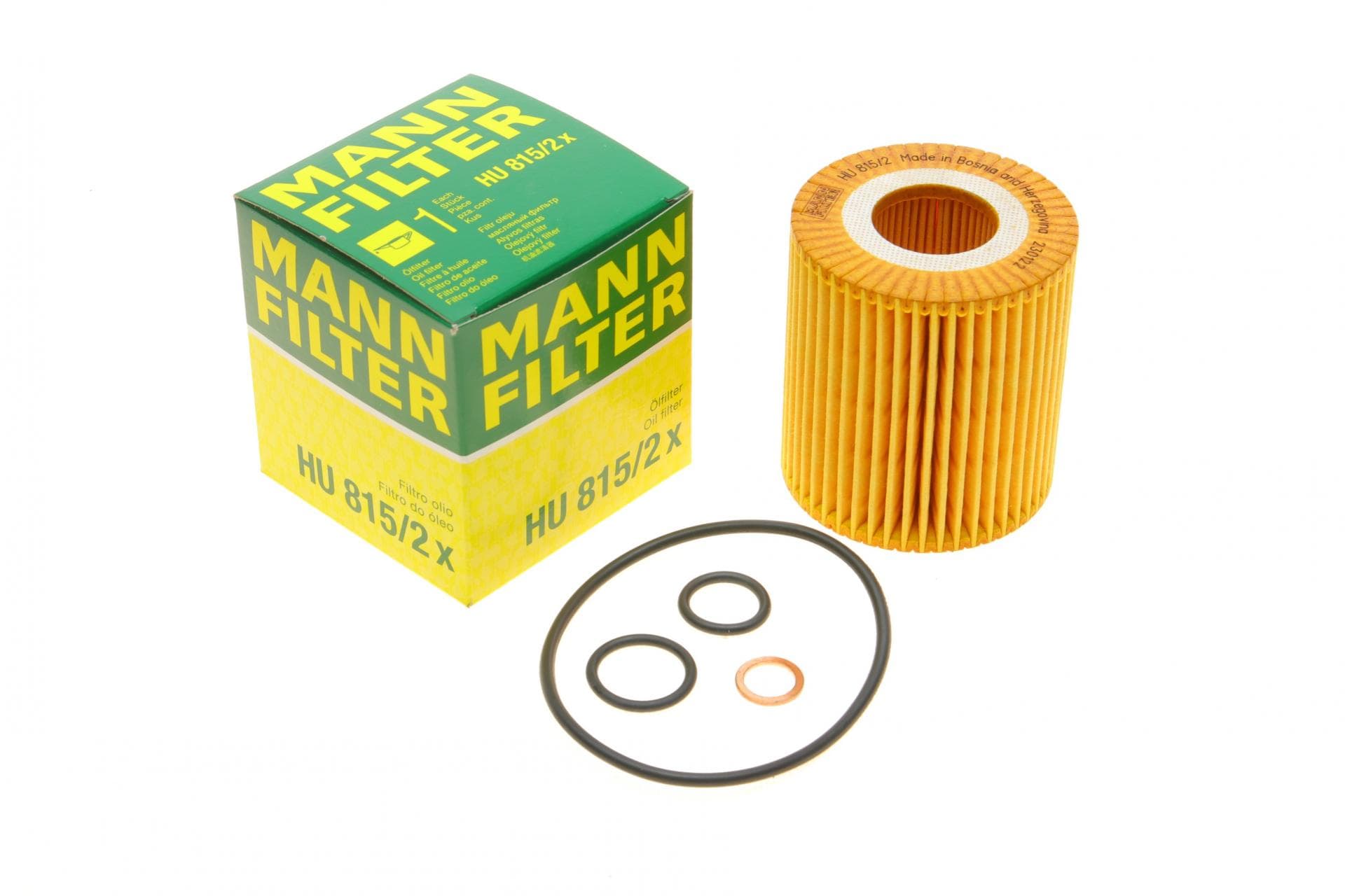 Фільтр масляний BMW 3 (E46/E90) 1.6/1.8/2.0 N40/N42/N43/N45/N46 01-/5 (E60) 2.0 07-10/X1 2.0 10-15