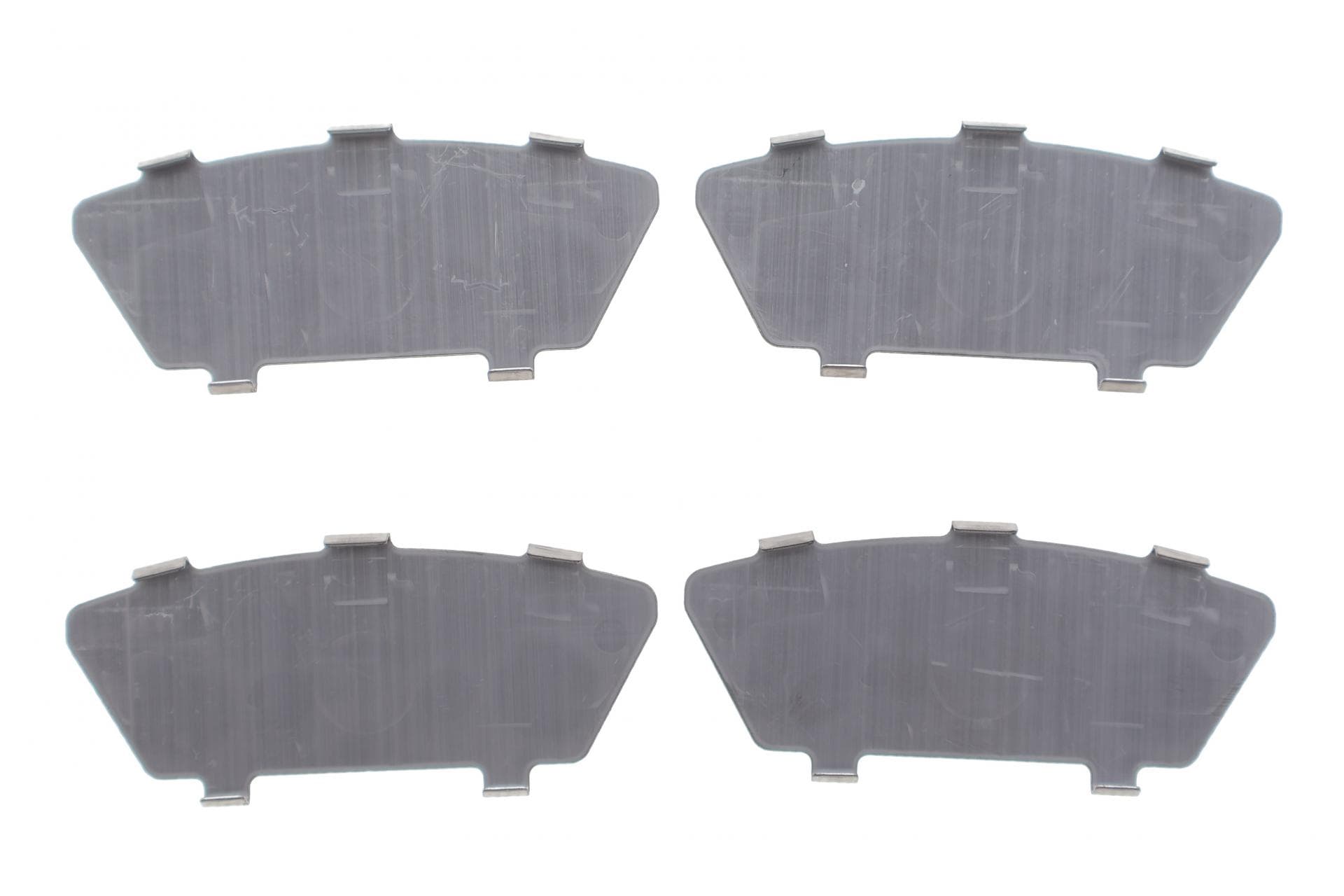 Комплект протискрипних пластин (задніх) Subaru Impreza 99-/Forester 02-12/Saab 9-2X 04-06 (Akebono)
