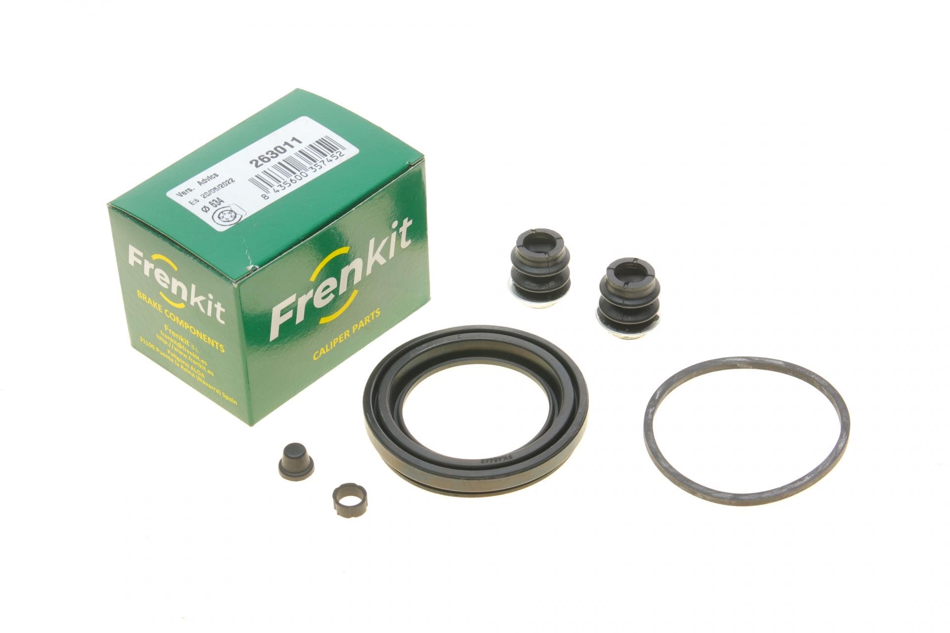 Ремкомплект супорта (переднього) Toyota Camry 11- (d=63.4mm)
