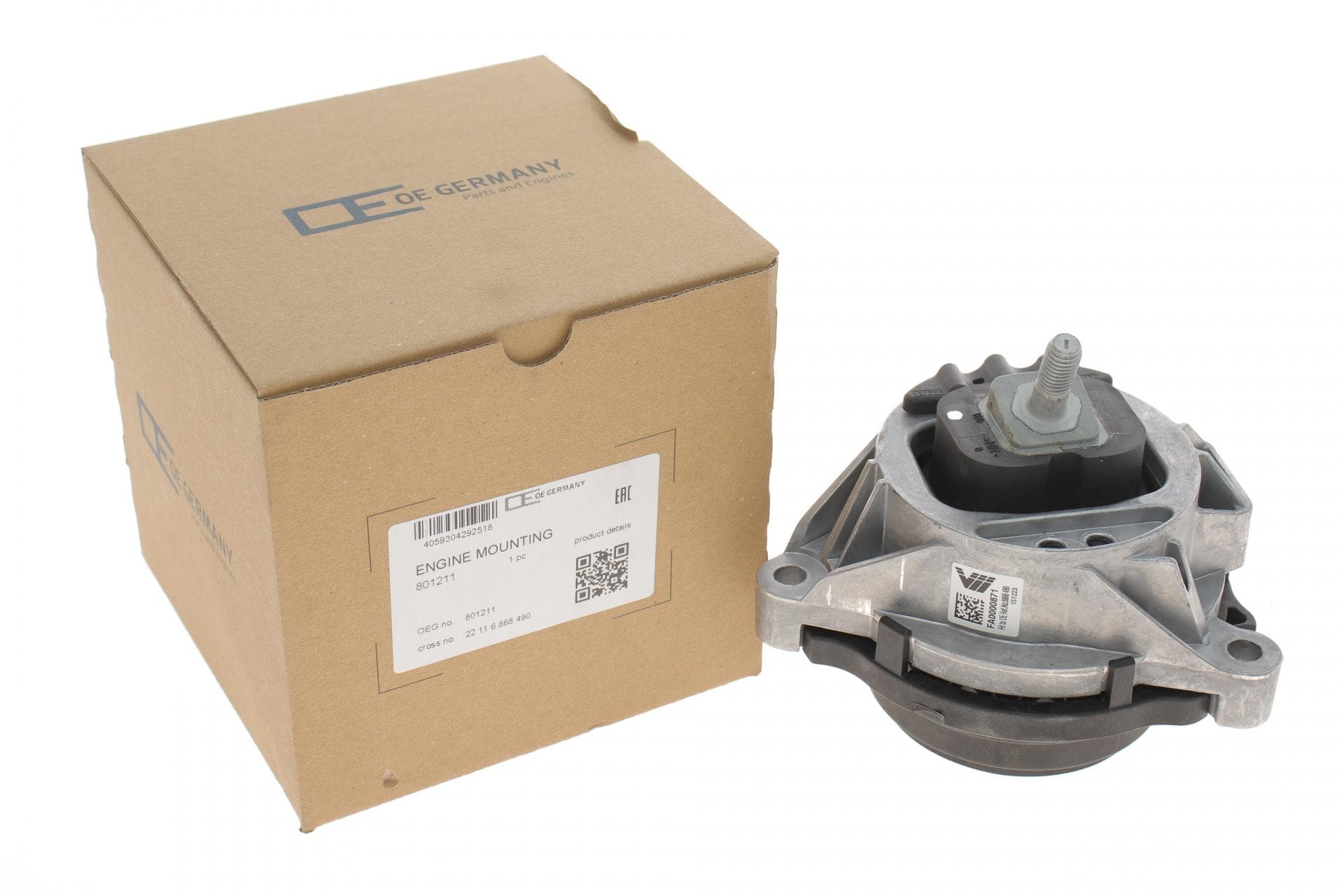 Опора двигуна (R) BMW X3 (F25)/X4 (F26) 14-18 B47 D20