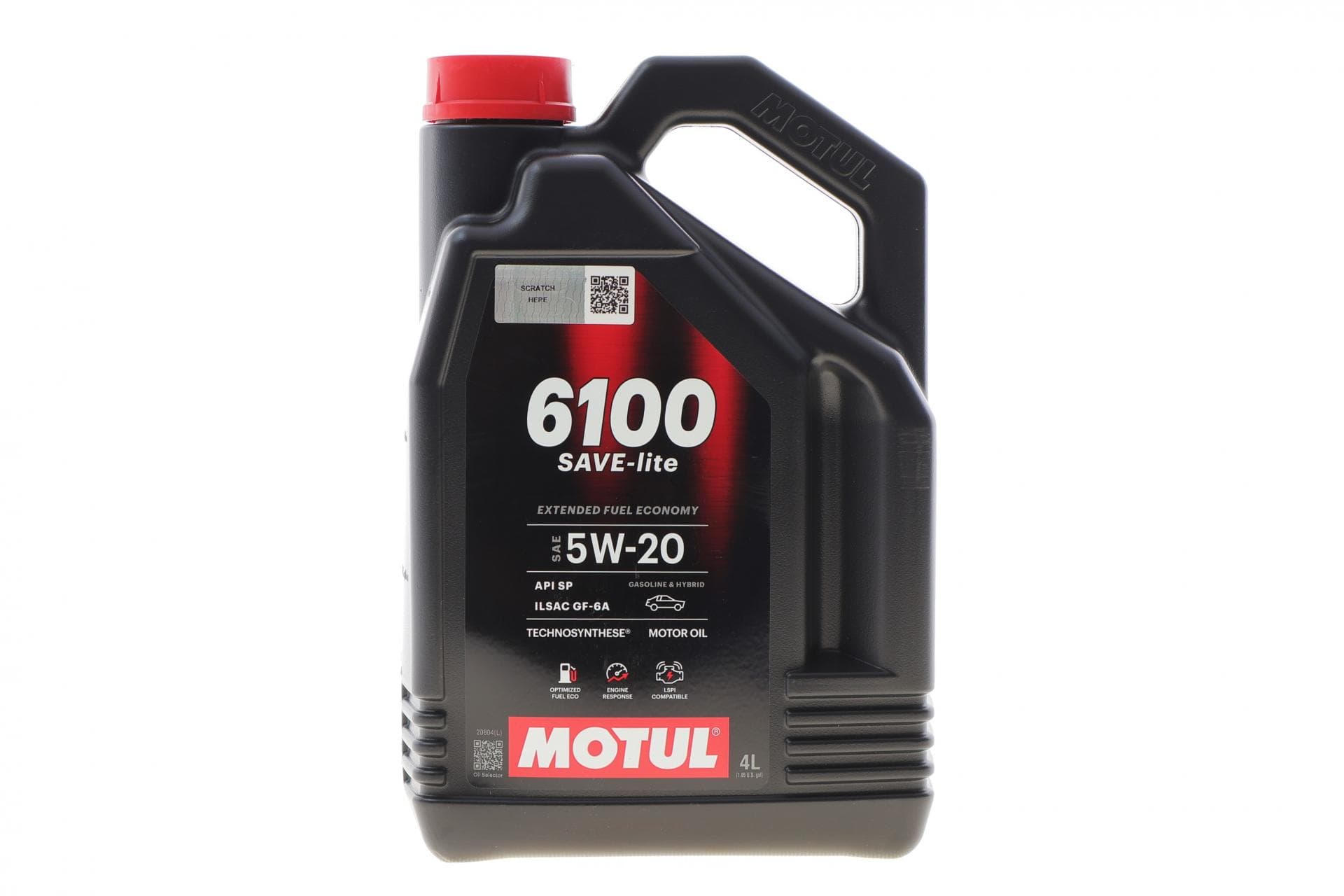 Олива 5W20 6100 Save-lite (4L) (API PERFORMANCE SP/ILSAC GF-6A) (113139)