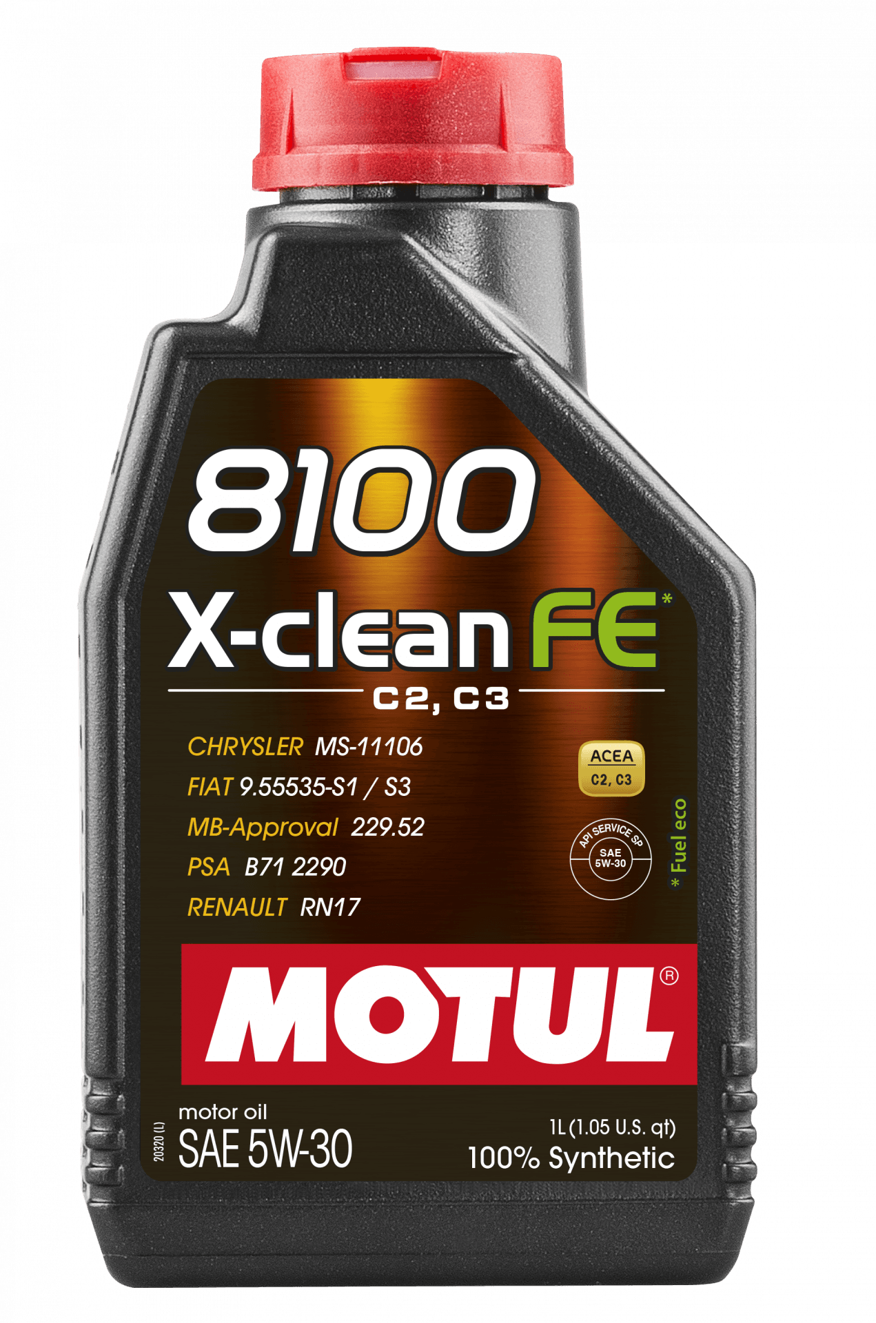 Олива 5W30 X-clean FE 8100 (1L) (ACEA C2/C3/API SP/MB229.52/PSA B71 2290/RN17) 112771