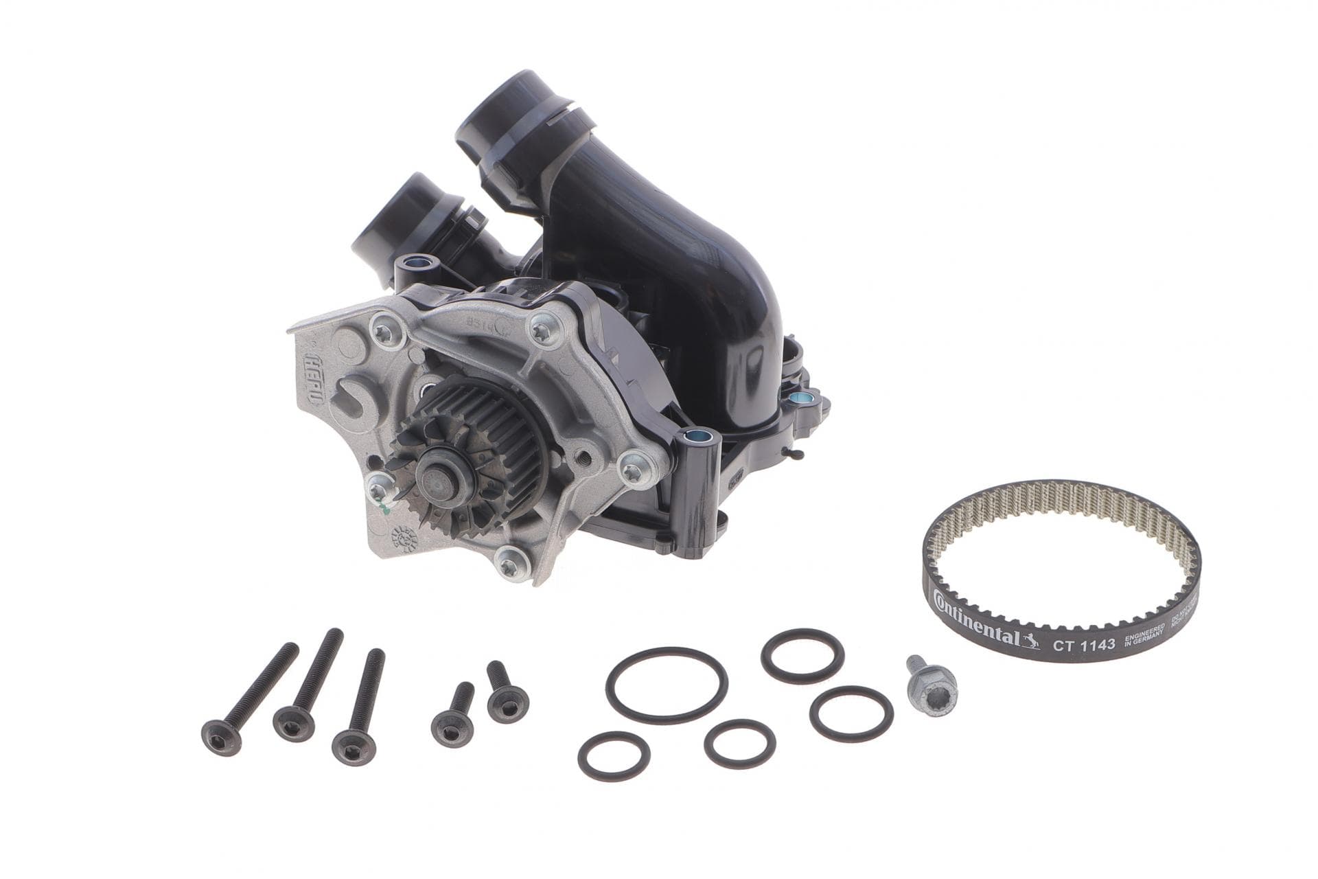 Помпа води Audi A3-A8 1.8TFSI/2.0TFSI/Skoda Octavia 1.8TSI/2.0RS/VW Golf V/VI 2.0TSI 06- (пластик)