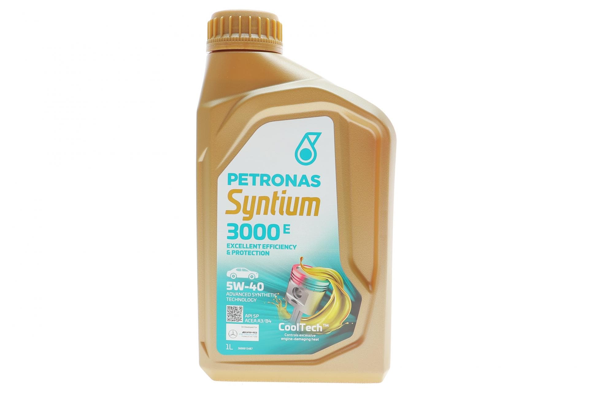 Олива 5W40 SYNTIUM 3000 E (1L) (MB 229.5/VW 502.00/505.00/LL-01/RN0700/RN0710) (API SP)(ACEA A3/B4) (з-на на 71243E18EU)