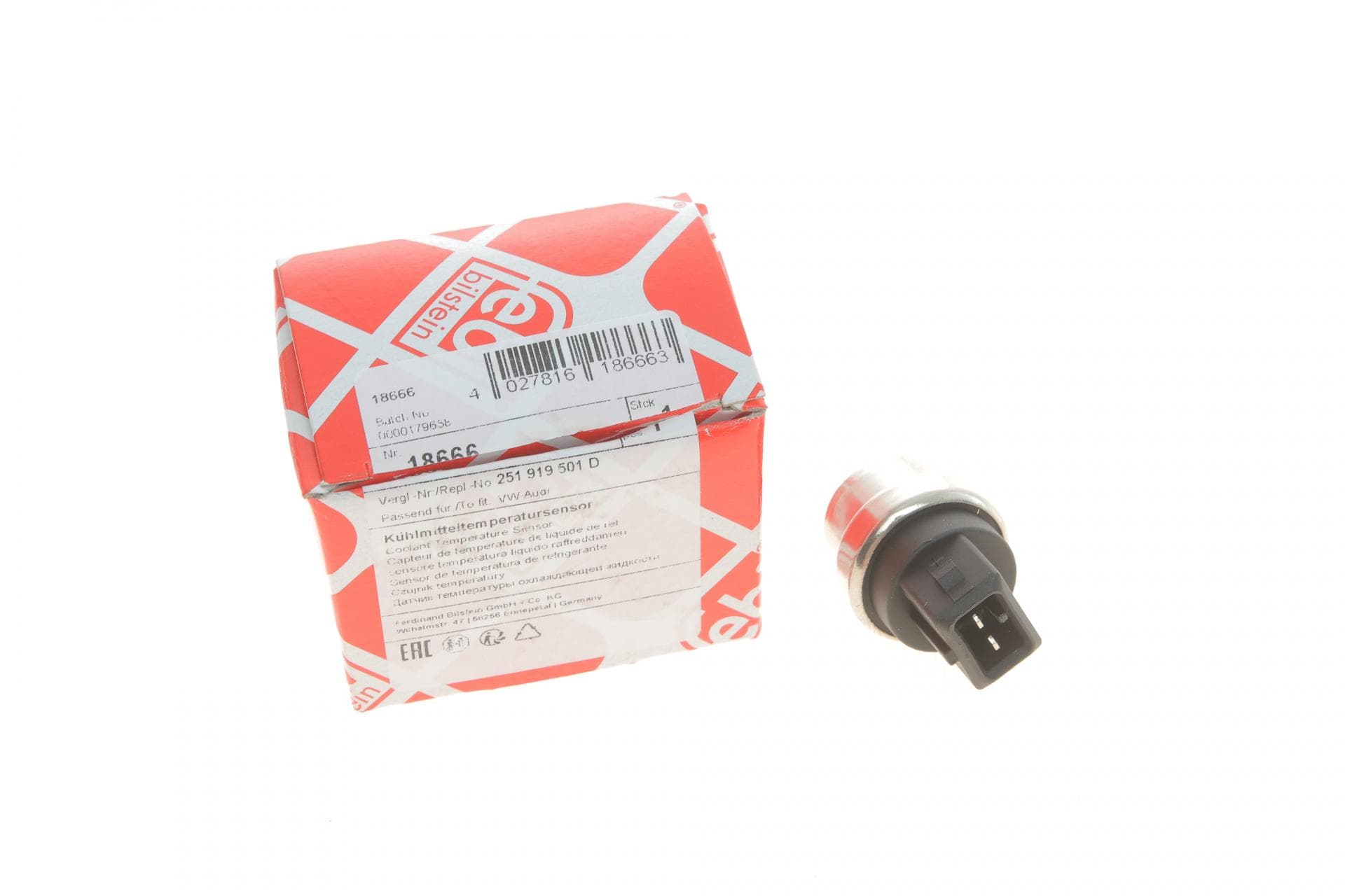 Датчик температури охолоджуючої рідини VW Caddy II/LT 28-55/T4