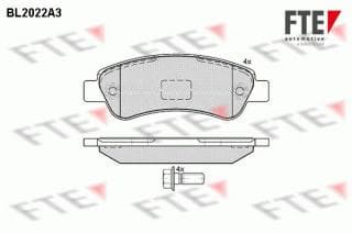 Колодки гальмівні (задні) Fiat Ducato/Citroen Jumper/Peugeot Boxer 06-