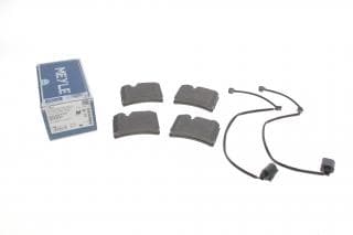 Колодки гальмівні (задні) VW Touareg 02-10 (Brembo)
