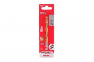 Свердло HSS-Co Ø7 мм х 109мм Shockwave HSS-G TiN Red Hex