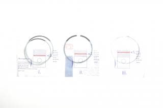 Кільця поршневі Opel Astra/Vectra 1.6i 00- (79.00mm/STD) (1.2-1.2-2)