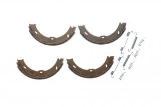 Колодки ручника MB Sprinter (W906/W907/W910)-/VW Crafter 30-50 06- (180x25) (з пружинками)