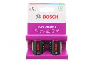 Батарейки Bosch Ultra Alkaline C (LR14) 1.5 V / LR14UA2B/00 (к-кт 2шт)