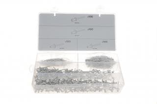 Набір заклепок Ø2,4-4,8x10 mm 400 од.