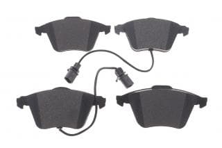 Колодки гальмівні (передні) Audi A4/A6/A8 02-11 (Ate-Teves) (з датчиками/ L=252mm) Q+