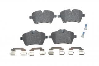 Колодки гальмівні (передні) Mini (R50/R53/R52/R56/R57/R58/R59) 01-16 (Lucas)