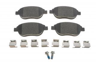 Колодки гальмівні (передні) Citroen C4 04-/Peugeot 207/307 02- (Bosch) Q+ (заміна на 2370803)