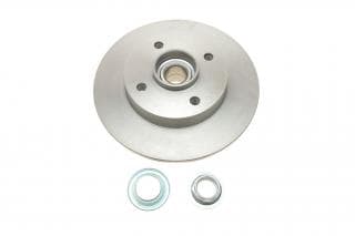 Диск гальмівний (задній) Citroen C3 09-/C4/Peugeot 307/207 04-/208 12- (249х9 (+ABS) (з підшипником)