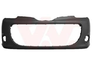 Бампер (передній) Renault Kangoo 1.5 dCi/1.6 16V 08- (з отвором для протитуманних фар)