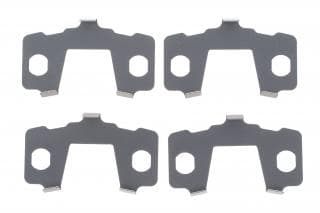 Комплект протискрипних пластин (задніх) Citroen C4/Peugeot 4008 12-/Mitsubishi Outlander 06- (Eurorepar/Motaqui)