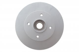 Диск гальмівний (задній) Citroen C3 09-/C4/Peugeot 307/207 04-/208 12- (249х9 (+ABS) (з підшипником)
