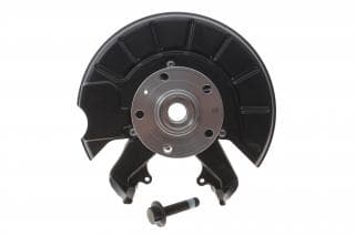 Кулак поворотний (цапфа) (передня/R) VW Caddy III 06-15 (3 отв.) (+ маточина)