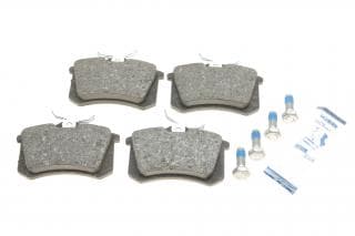 Колодки гальмівні (задні) Audi A4/A6/Skoda SuperB 01-09/Renault Clio 05-14/VW Golf/Passat 84-02
