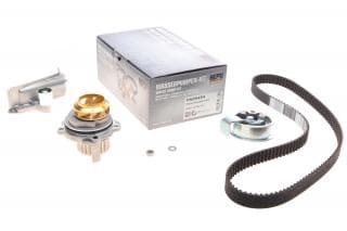 Комплект ГРМ + помпа Audi A4 00-08/A6 01-05/ VW Passat 2.0 01-05 (150x23)(помпа P545)