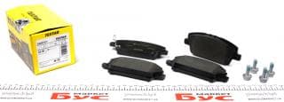 Колодки гальмівні (передні) Honda Civic VIII 05- (Lucas) Q+